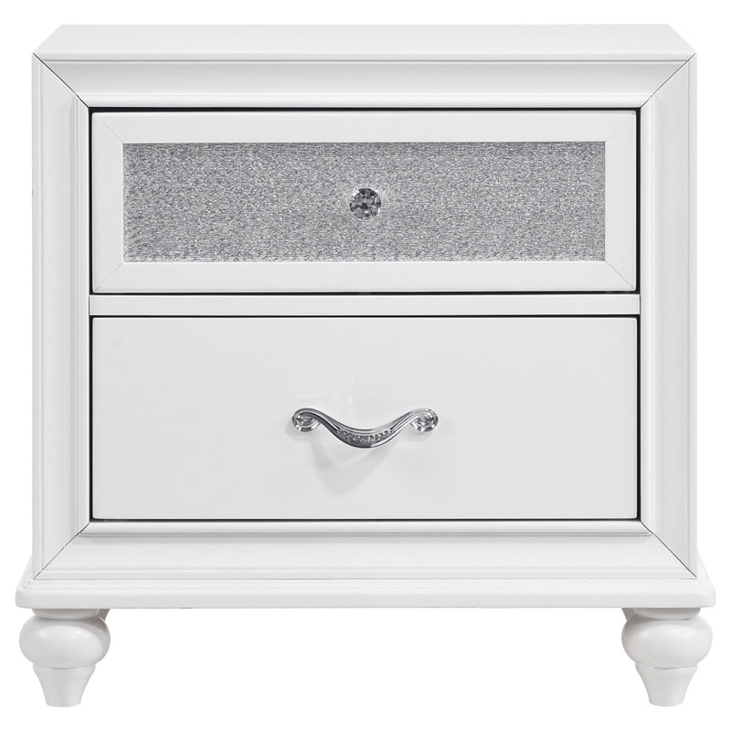 Barzini  California King Bedroom Set Black