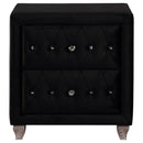 Deanna  California King Bedroom Set Black