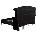 Deanna  California King Bedroom Set Black