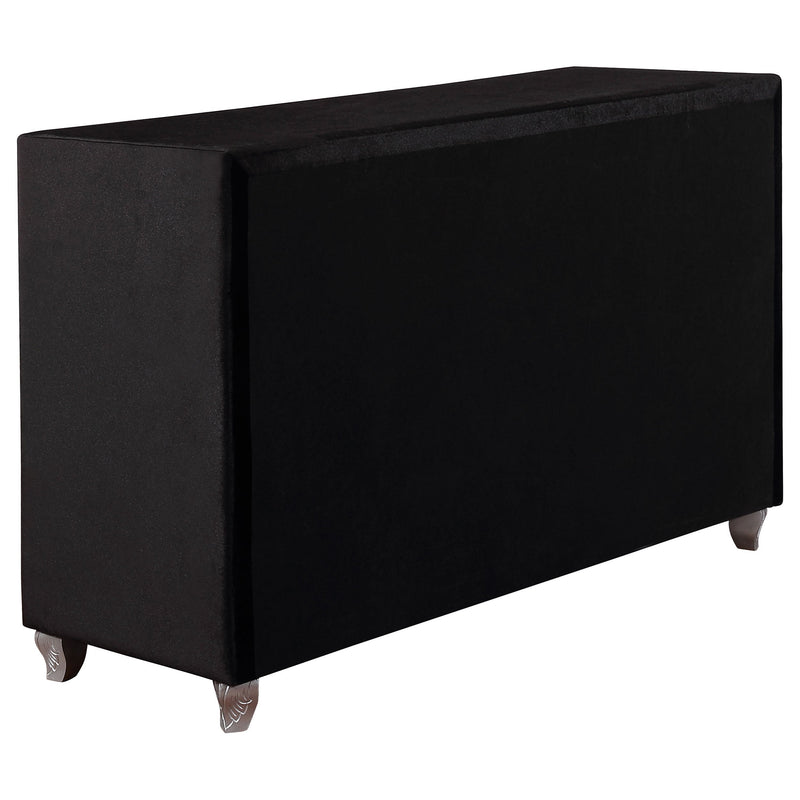 Deanna  California King Bedroom Set Black