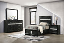 Miranda  California King Bedroom Set Black