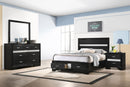 Miranda  California King Bedroom Set Black