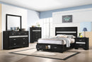 Miranda  California King Bedroom Set Black