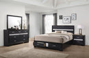 Miranda  California King Bedroom Set Black