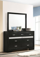 Miranda 7-drawer Dresser Black