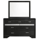 Miranda 7-drawer Dresser Black