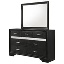 Miranda 7-drawer Dresser Black