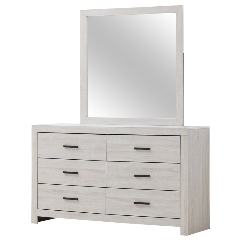 Brantford 6-drawer Dresser Barrel Oak