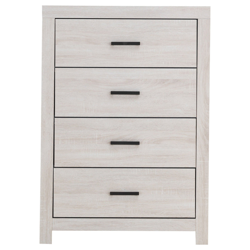 Brantford 4-drawer Bedroom Chest Barrel Oak