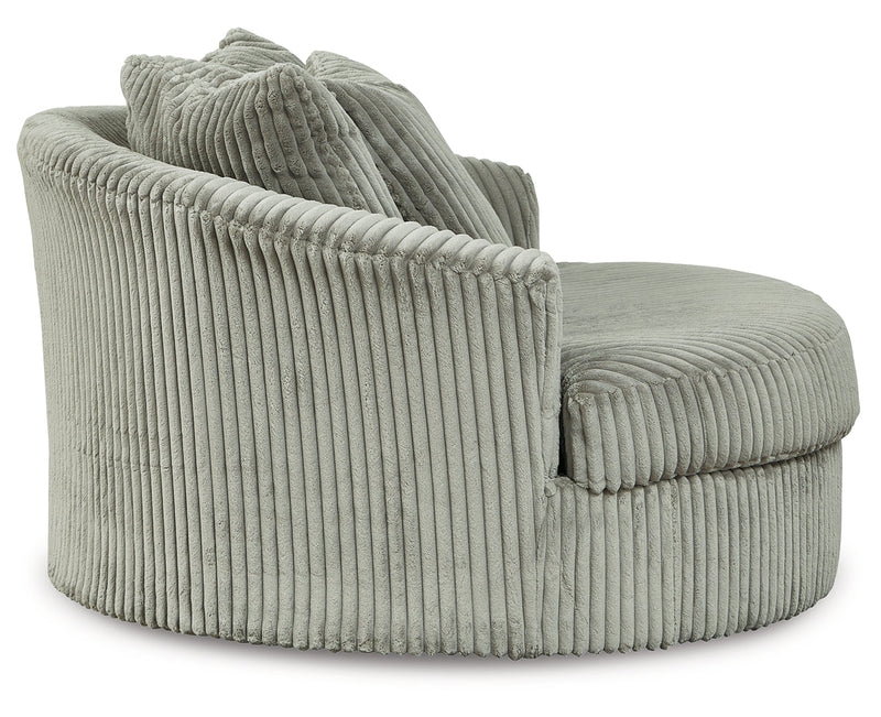 Lindyn Oversized Swivel Accent Chair