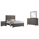 Watson  California King Bedroom Set Grey Oak