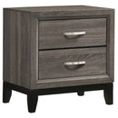 Watson  California King Bedroom Set Grey Oak