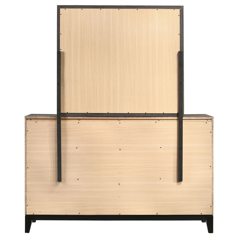 Watson 6-drawer Dresser Grey Oak