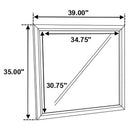 Watson Dresser Mirror Grey Oak