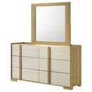 Hyland 6-drawer Dresser Natural