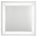 Cassia Dresser Mirror White High Gloss
