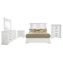 McKinney 4-piece Queen Bedroom Set Vintage White