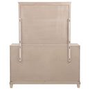 Pembroke 6-drawer Bedroom Dresser with Mirror Washed Oak