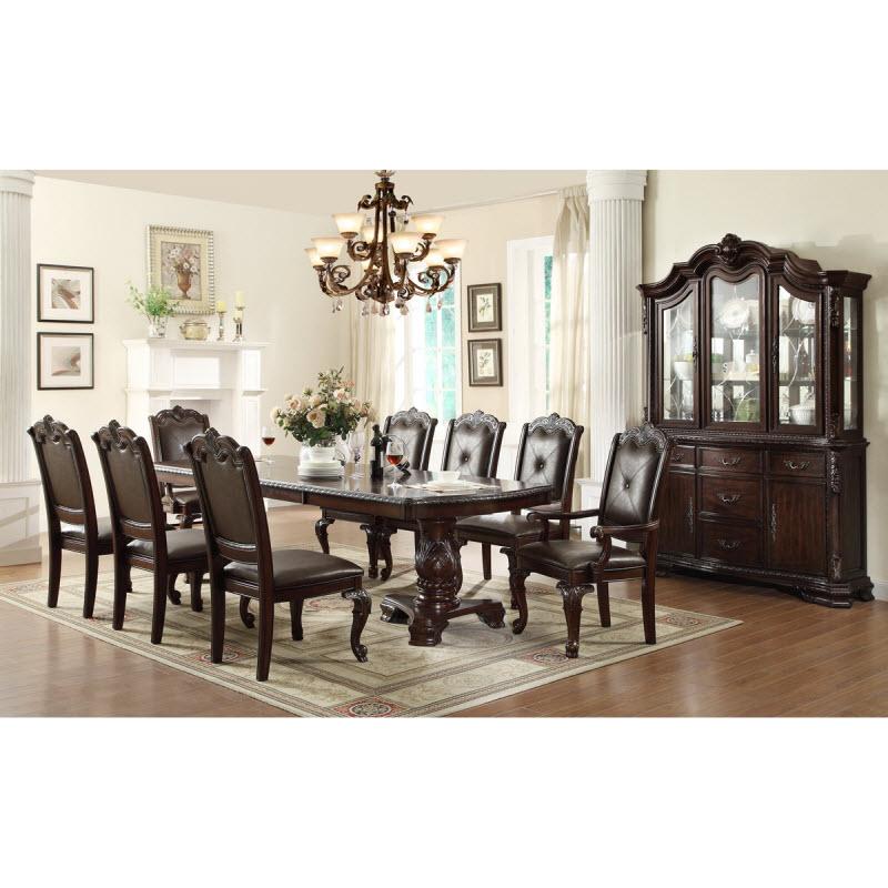 Crown Mark Kiera Dining Table 2150T-44108-TOP/2150T-44108-LEG IMAGE 2