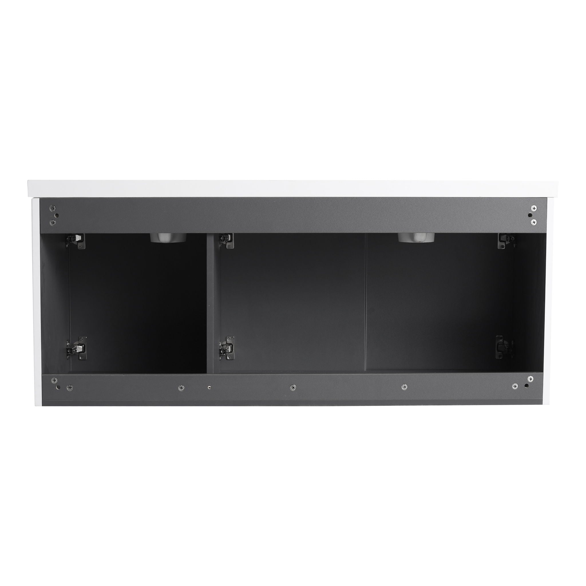 Contemporary Wall Mounted Bathroom Vanity With Soft Close Doors
