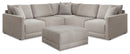 Katany 5-Piece Sectional with Ottoman