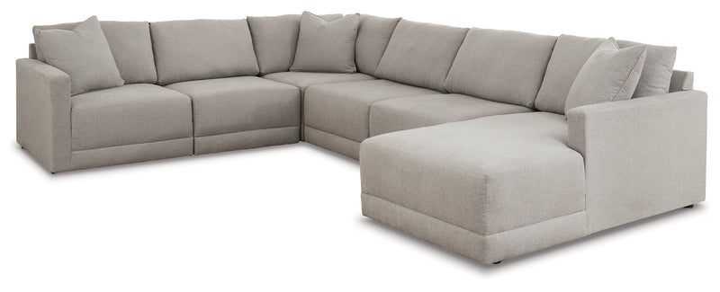 Katany 5-Piece Sectional with Ottoman