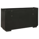 Leandro 8-drawer Bedroom Dresser Cabinet Burnished Black