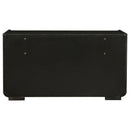 Leandro 8-drawer Bedroom Dresser Cabinet Burnished Black