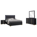 Marceline   Bedroom Set Black