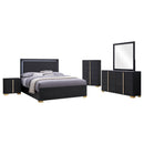 Marceline   Bedroom Set Black