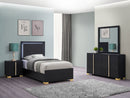 Marceline   Bedroom Set Black