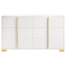 Marceline 6-drawer Dresser Black