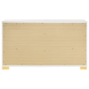 Marceline 6-drawer Dresser Black