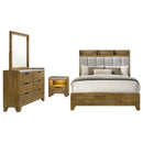 Henderson  Bedroom Set Medium Oak