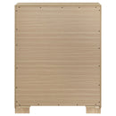 Arielle 4-drawer Bedroom Chest of Drawers Light Oak