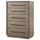Durango 5-drawer Bedroom Chest Smoked Peppercorn
