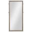 Durango 80-inch Standing Floor Mirror Smoked Peppercorn