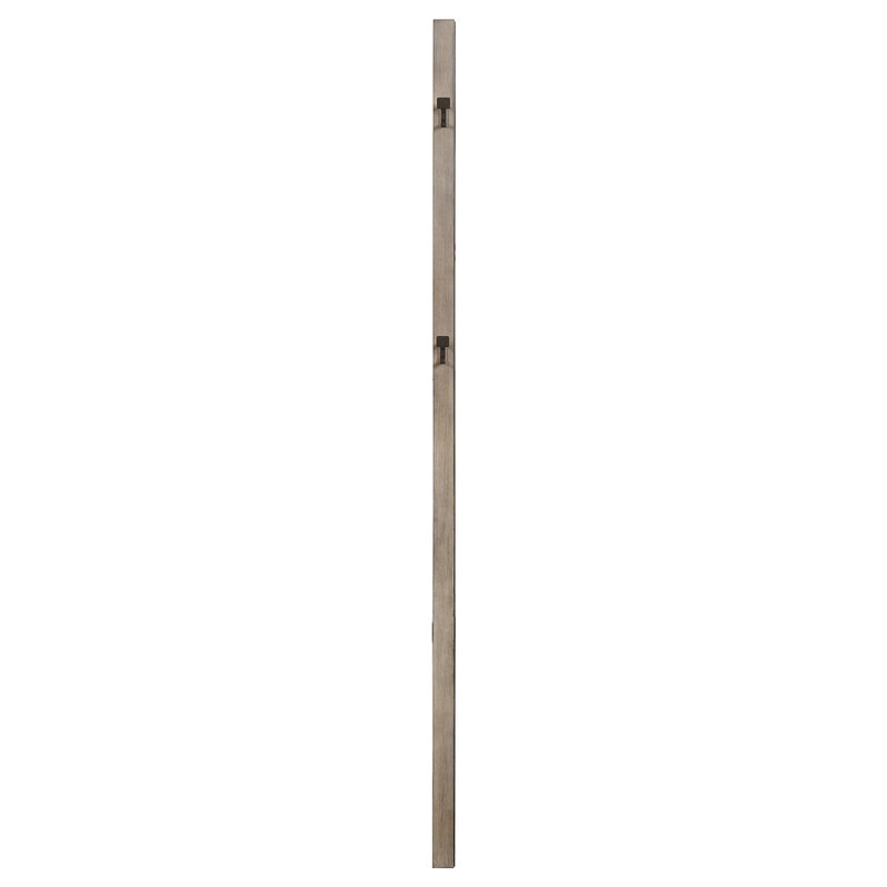 Durango 80-inch Standing Floor Mirror Smoked Peppercorn