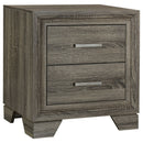 Wright  California King Bedroom Set Brown Oak
