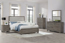 Wright  California King Bedroom Set Brown Oak