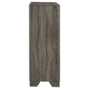 Wright 4-drawer Chest of Drawers Brown Oak