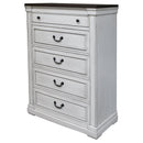 Hillcrest   Bedroom Set Distressed White