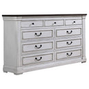 Hillcrest   Bedroom Set Distressed White