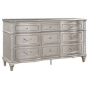 Evangeline  California King Bedroom Set Silver Oak
