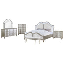 Evangeline  California King Bedroom Set Silver Oak