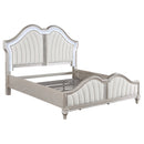 Evangeline  California King Bedroom Set Silver Oak