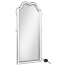 Evangeline  Length LED Light Floor Mirror Silver Oak