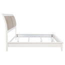 Bexhill 56-inch Upholstered California King Panel Bed White