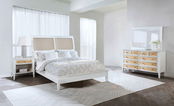 Bexhill  California King Bedroom Set White