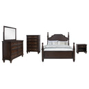 Andover Bedroom Set Dark Oak